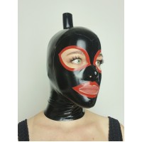 SKLADEM - Latexová kukla black s otvorem na culík (SA-RT03) SKLADEM - Latexová kukla black s otvorem na culík (SA-RT03)
