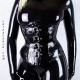 Latex corset with buckles - HONOR
