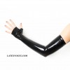 Latex long mittens / gloves