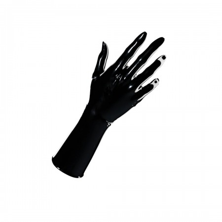 Základní krátké latexové rukavice Základní krátké latexové rukavice