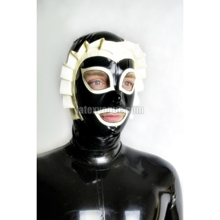 Latex hood - french maid