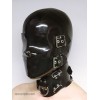 Latex hood - BLINDFOLD BUCKLES