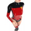 Latex Space Cadet leotard