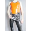 Latex trousers with zippers (SA-PAN07)