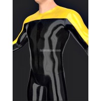 Latex T-shirt with long sleeves - SAILON