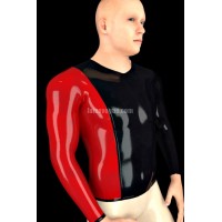 Latex T-shirt with long sleeves - LOTIEL