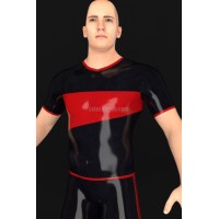 Latex T-shirt with short sleeves - ERUMAXO